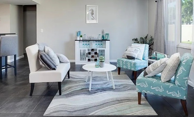 Staging — master bedroom